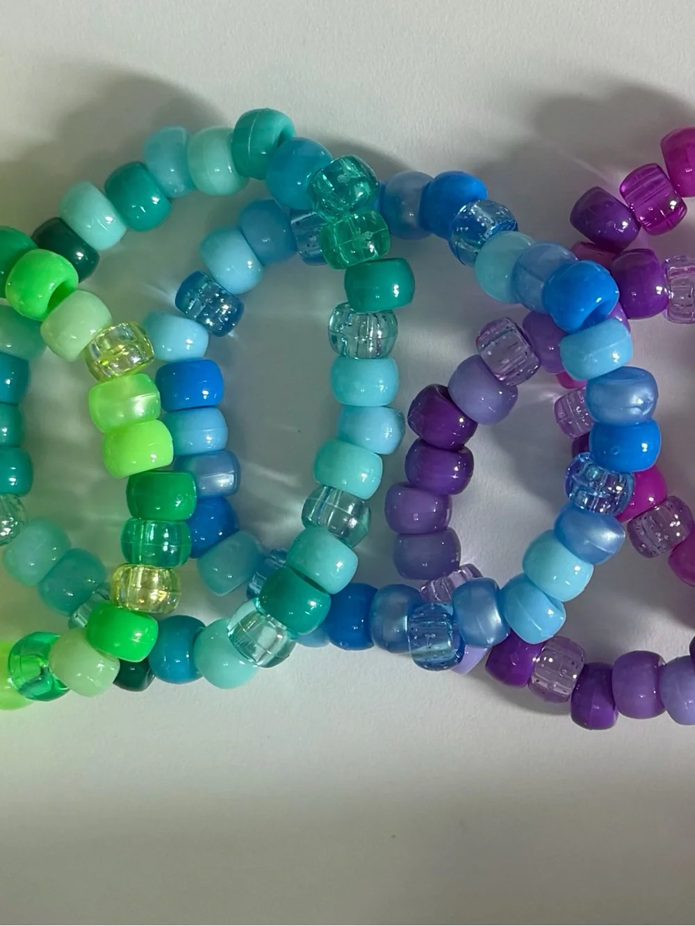 Kandi - Beaded Stretch Bracelet Sets -
